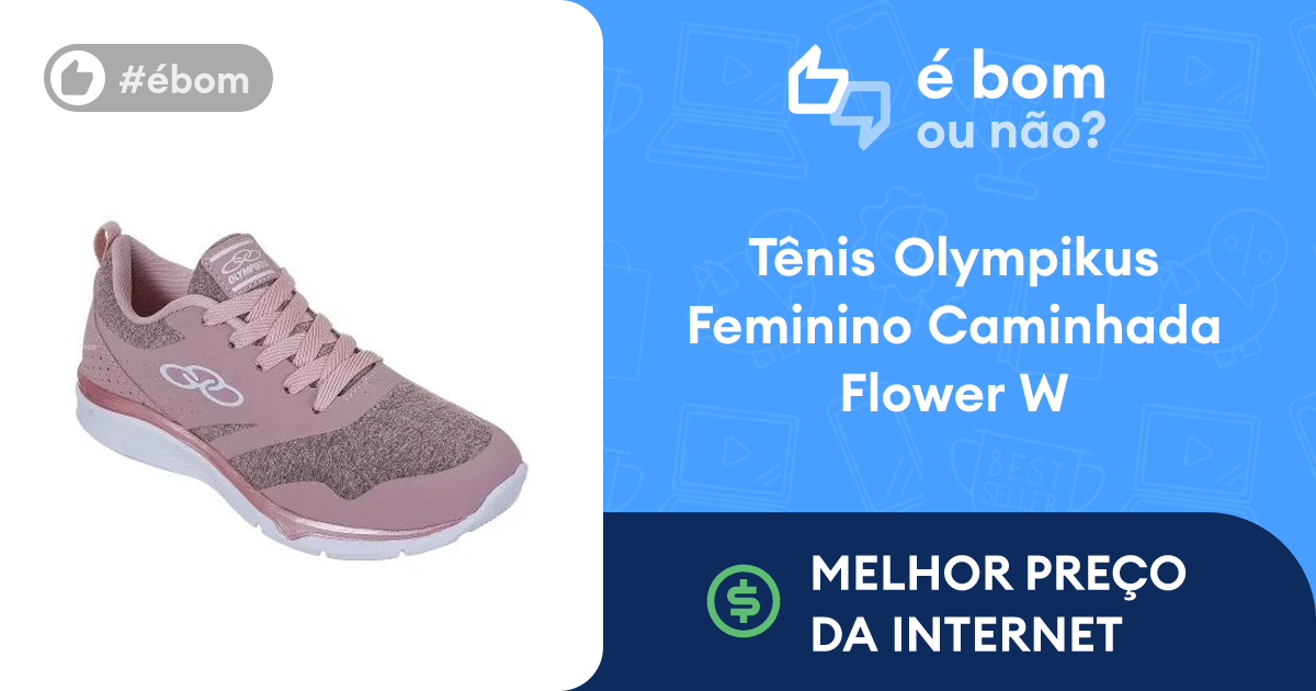 Tênis training fashion feminino olympikus flower w